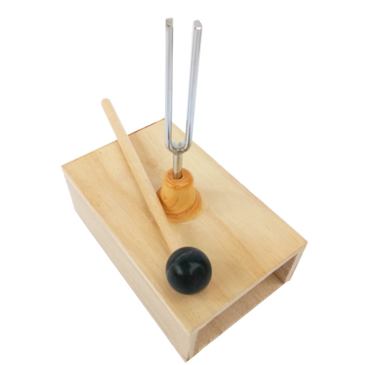 Woodworking Therapy - A22I 512HZ Tuning Fork with Wooden