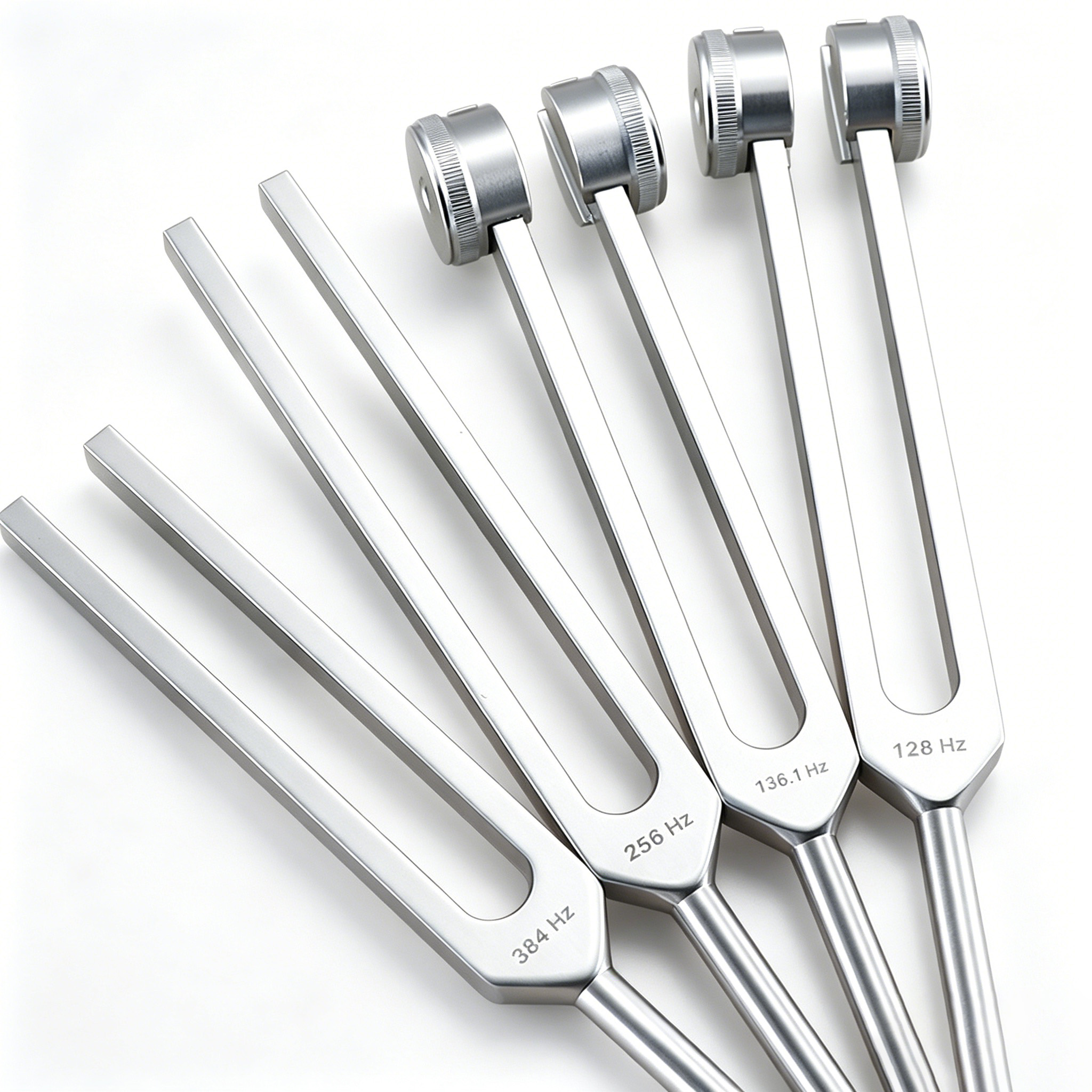 Woodworking Therapy - Tuning Fork Set,Aluminum Alloy Tuning Forks