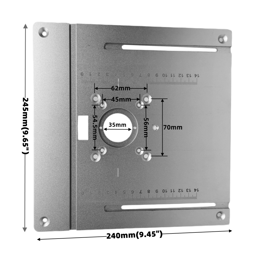 Aluminium Router Table Insert  - Woodworking Plan ulasan dan harga