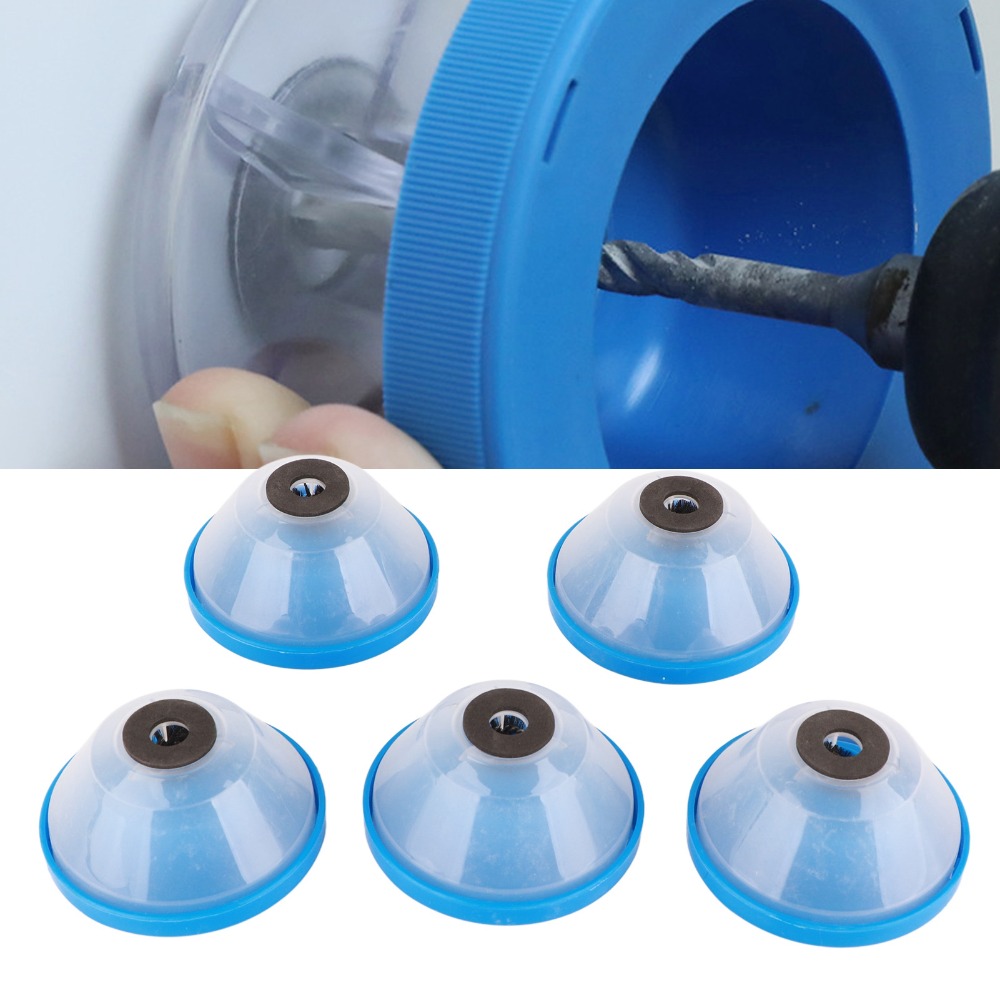 5pcs/2pcs ABS Sponge Drill Dus - Woodworking Dust Collector ulasan dan harga