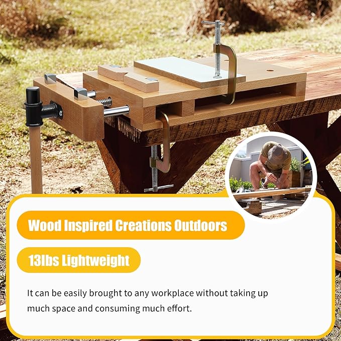 Hard Wood Work Bench Woodworki - Woodworking Vise Types ulasan dan harga