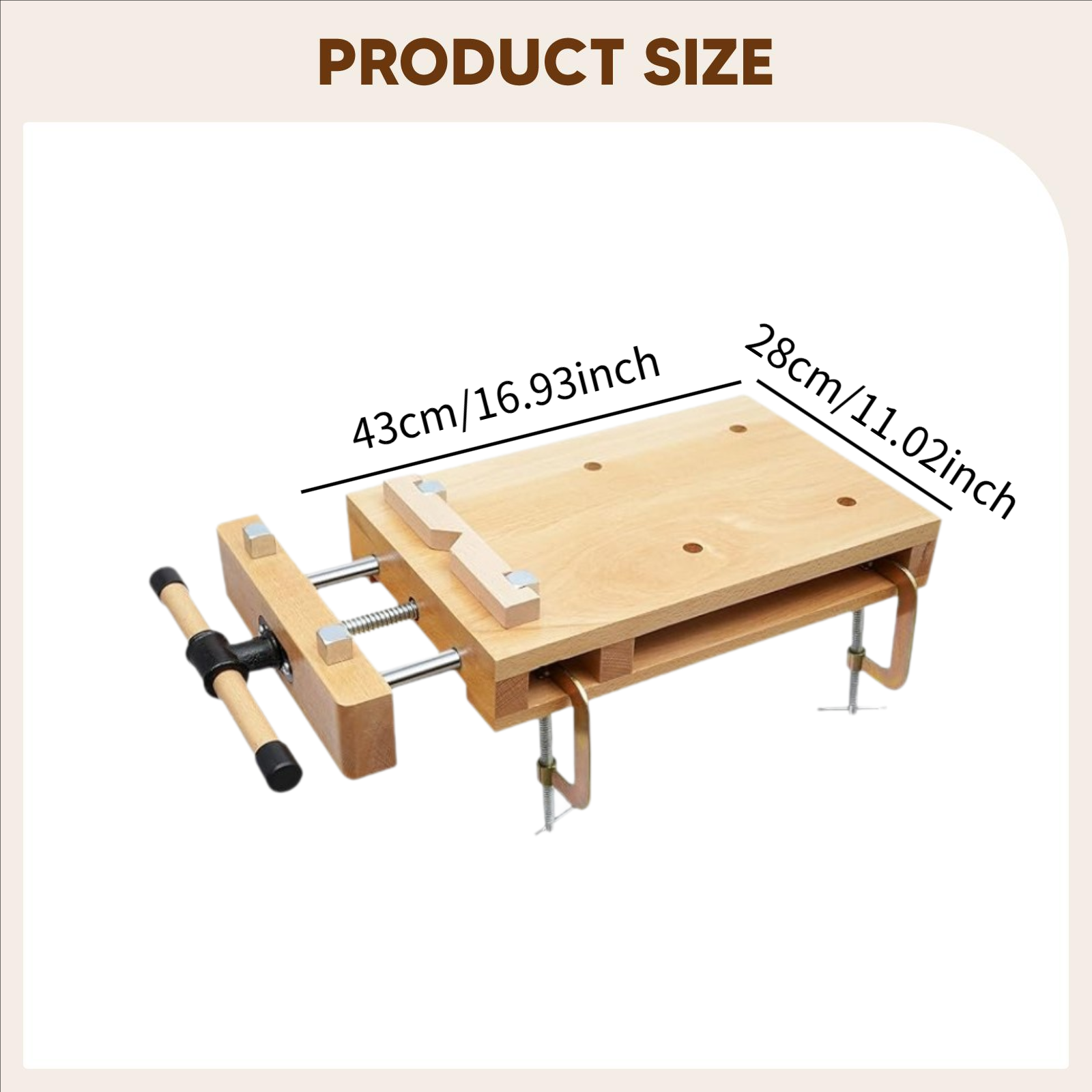 Bench Vise Kit Wooden Surface  - Woodworking Vise Types ulasan dan harga