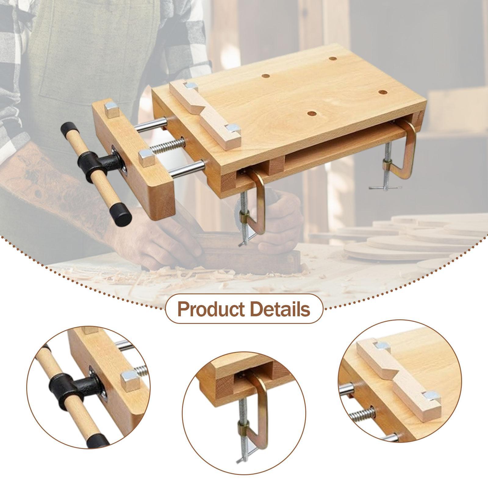 Bench Vise Kit Wooden Surface  - Woodworking Vise Types ulasan dan harga