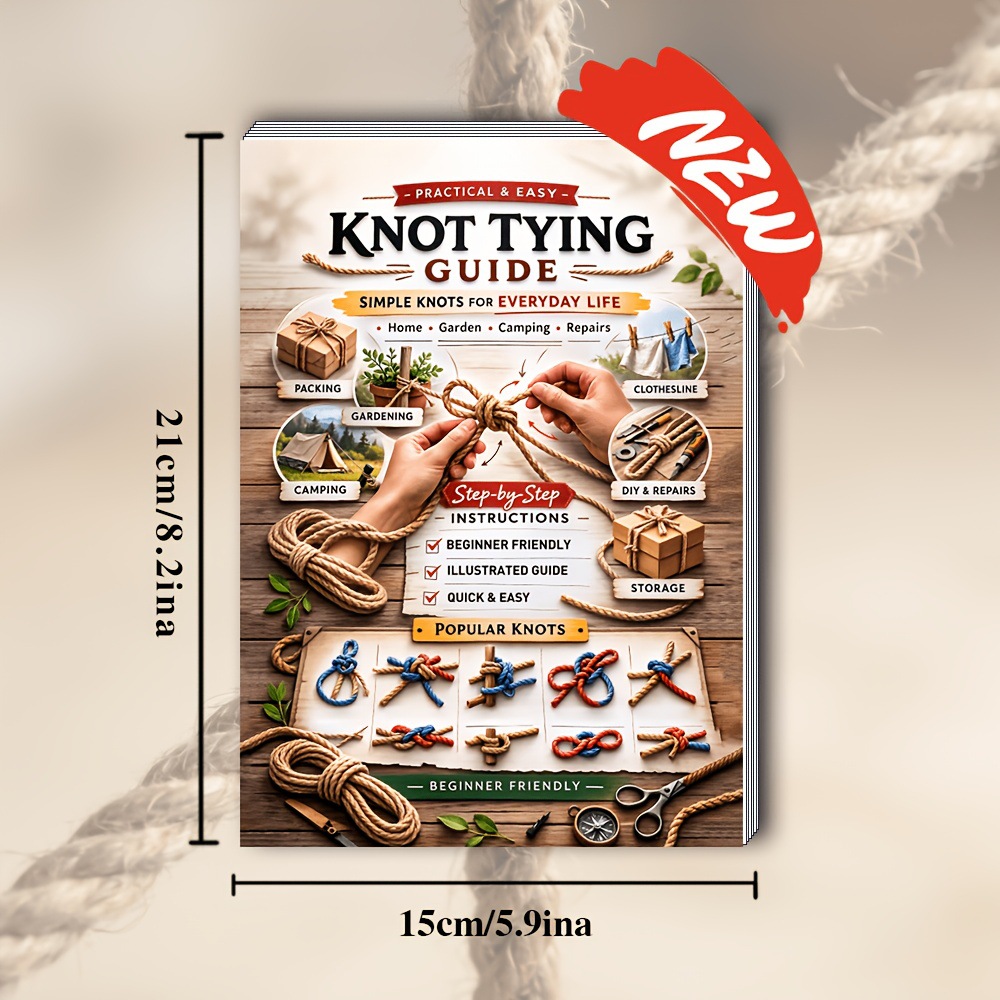 Knot Tying Guide Book Simple K - Woodworking Plan ulasan dan harga