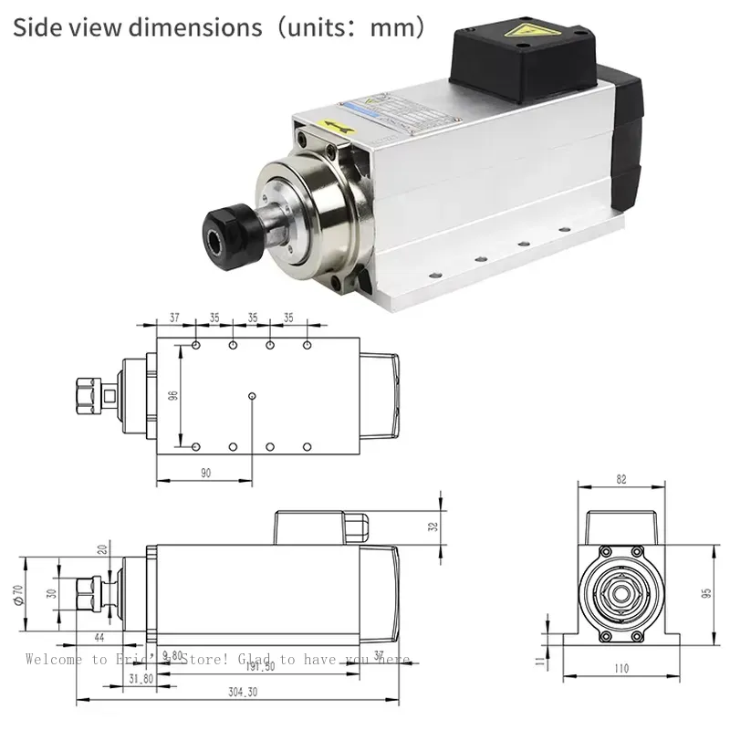 High quality Cnc Spindle Motor - Woodworking Supplier ulasan dan harga