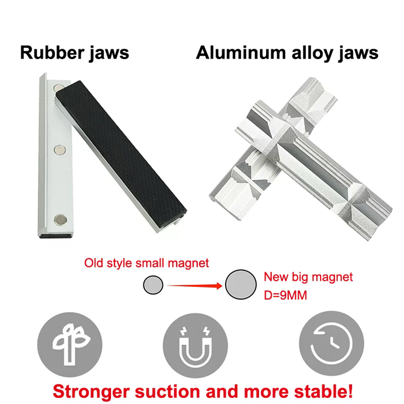 Magnetic Vise V Type Vice Prot - Woodworking Vise Types ulasan dan harga