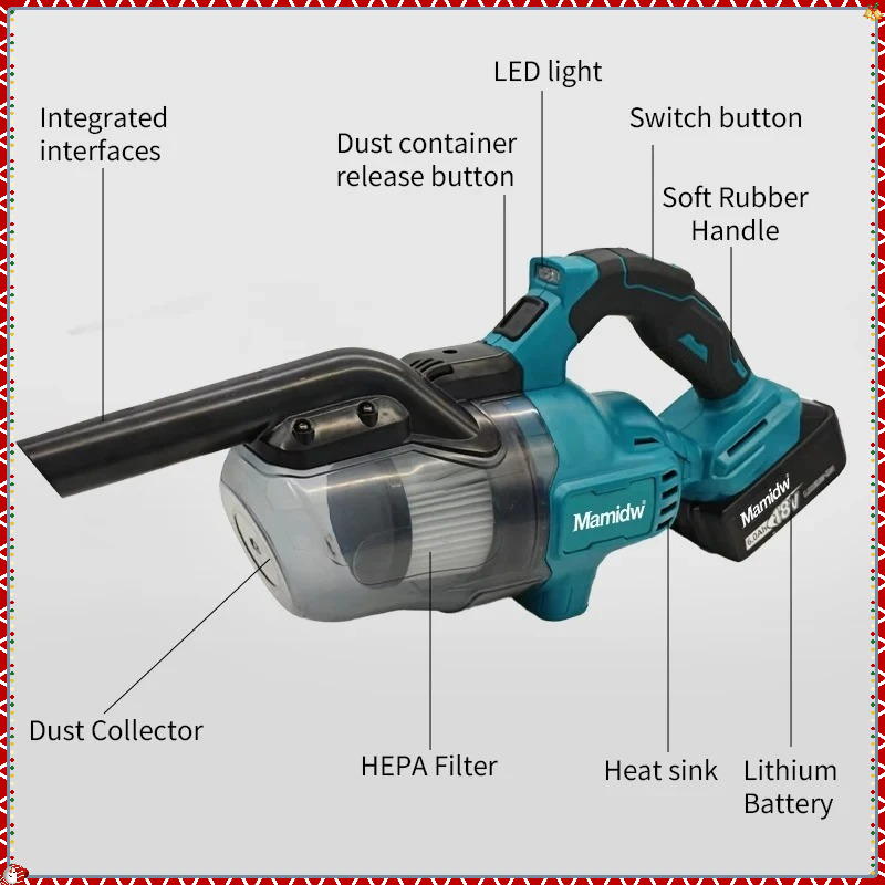 Makita Cordless Power Tool Ele - Woodworking Vacuum Press ulasan dan harga