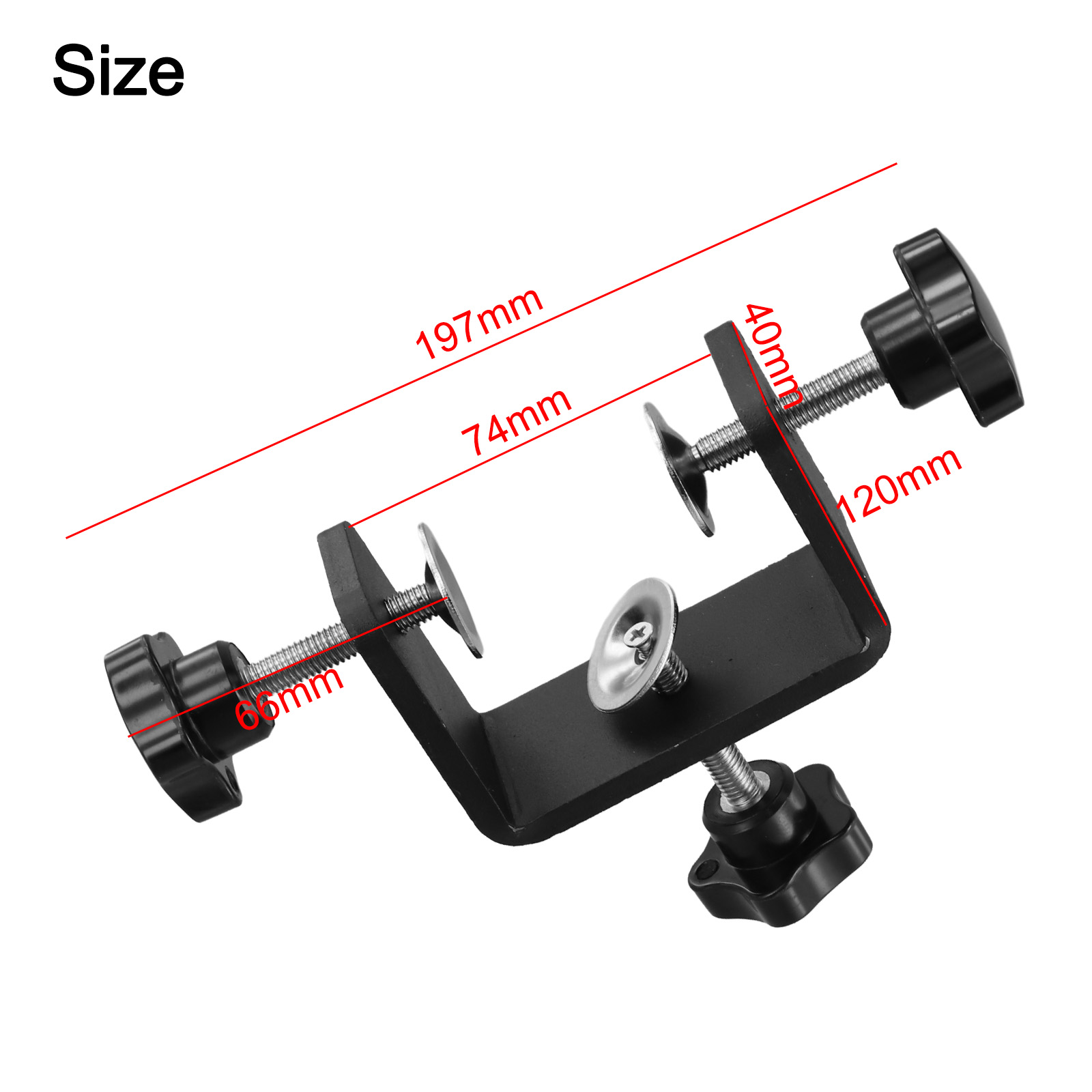 3 Sided G Type Clamp 179mm Met - Woodworking Vise Types ulasan dan harga
