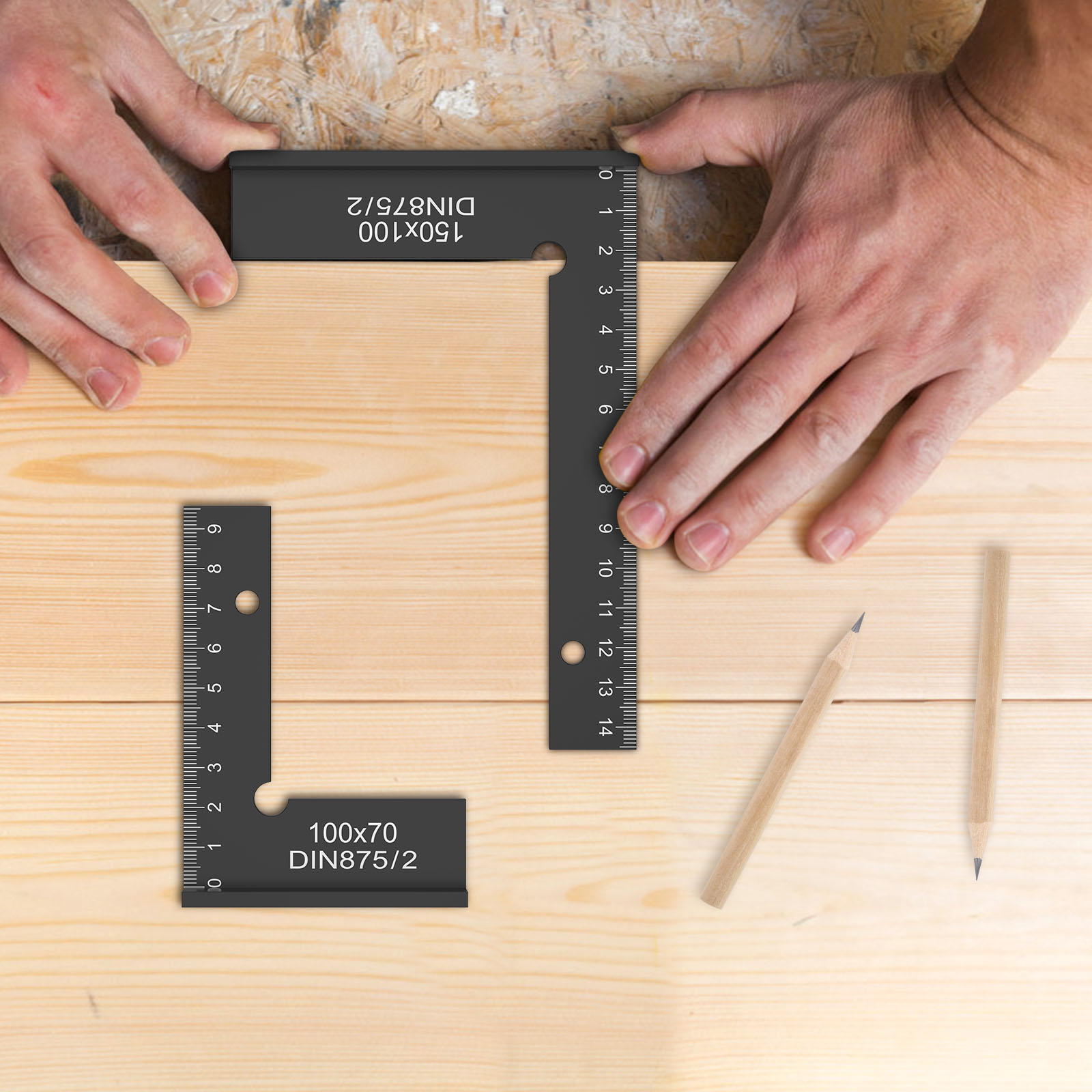 2Pcs Engineer Square Ruler Por - Woodworking For Engineers ulasan dan harga