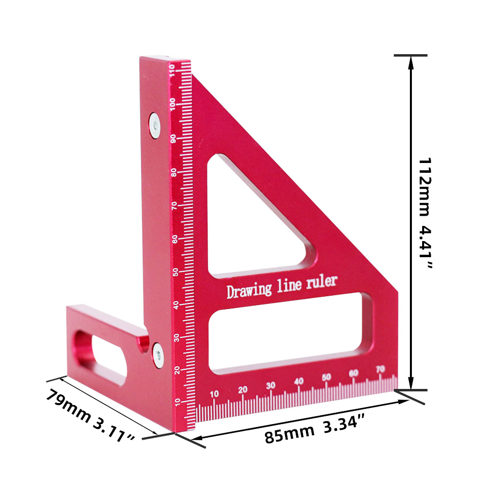 Aluminum Alloy Woodworking Rul - Woodworking For Engineers ulasan dan harga