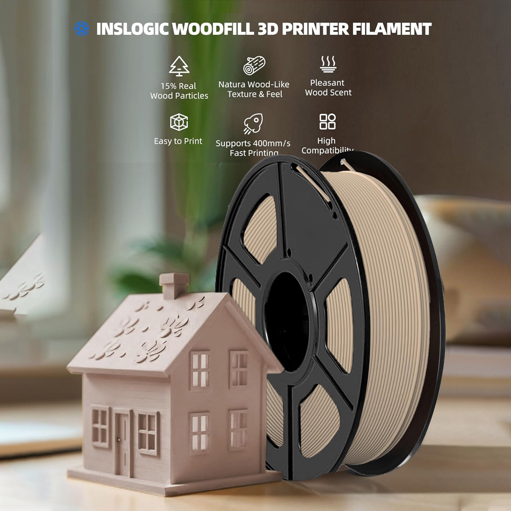 1.75mm Wood PLA 3D Printing Fi - Woodworking Vacuum Press ulasan dan harga