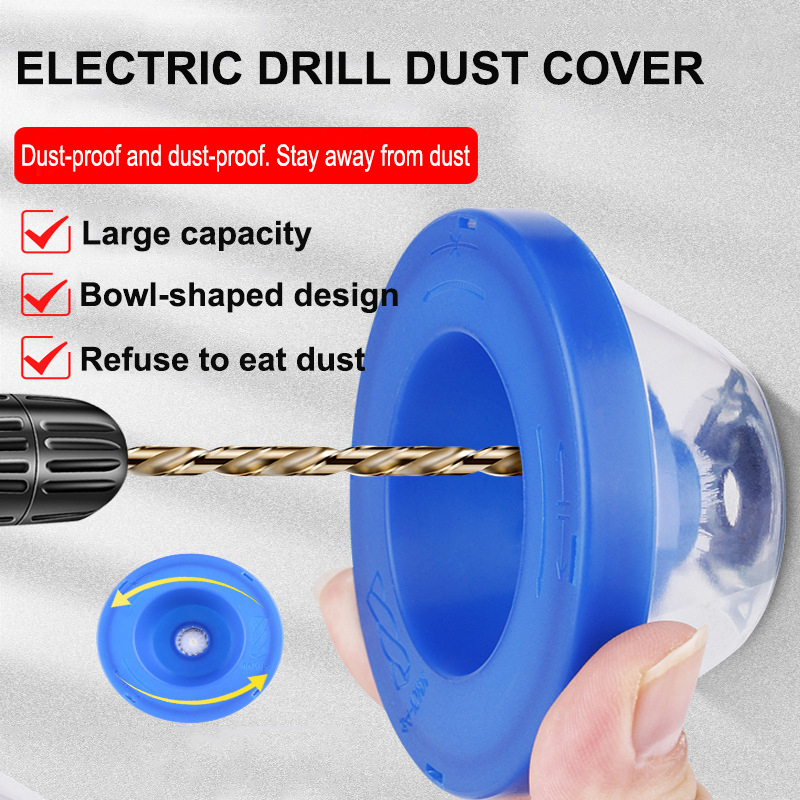 Electric Drill Dust Cover Ash  - Woodworking Dust Collector ulasan dan harga
