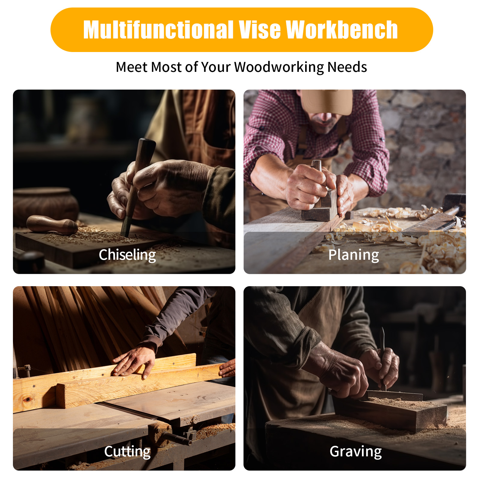 Wood Vise Workbench, Stable Cl - Woodworking Plan ulasan dan harga