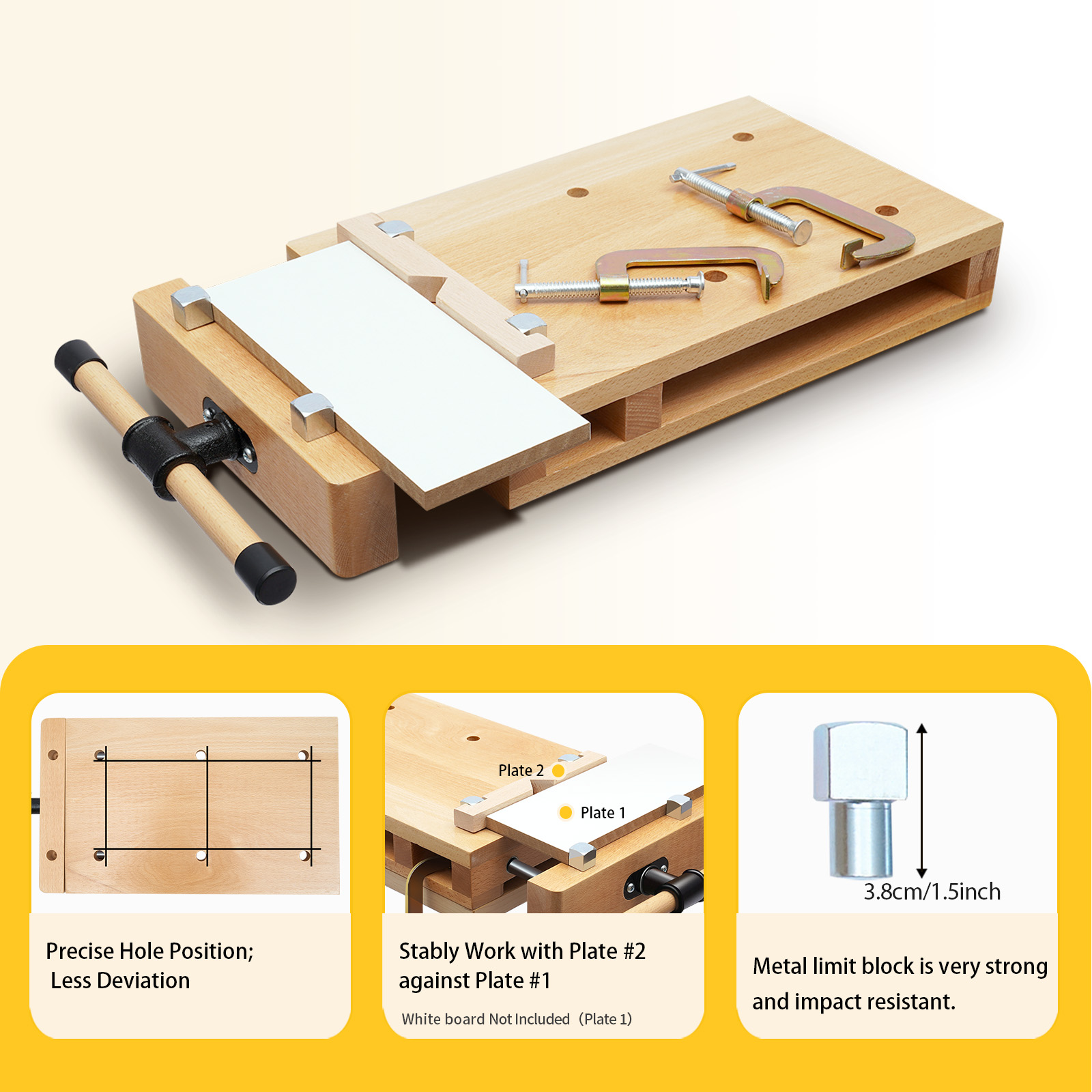 Wood Vise Workbench, Stable Cl - Woodworking Plan ulasan dan harga