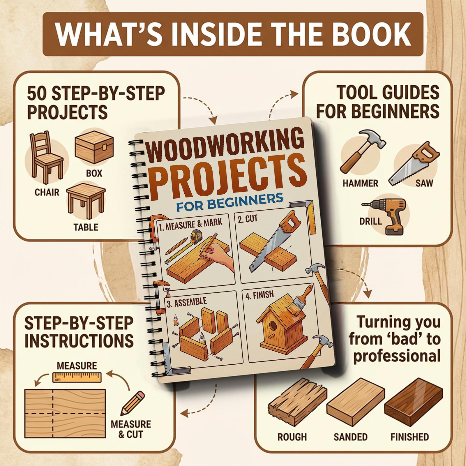 Woodworking Book for Beginners - Woodworking Plan ulasan dan harga