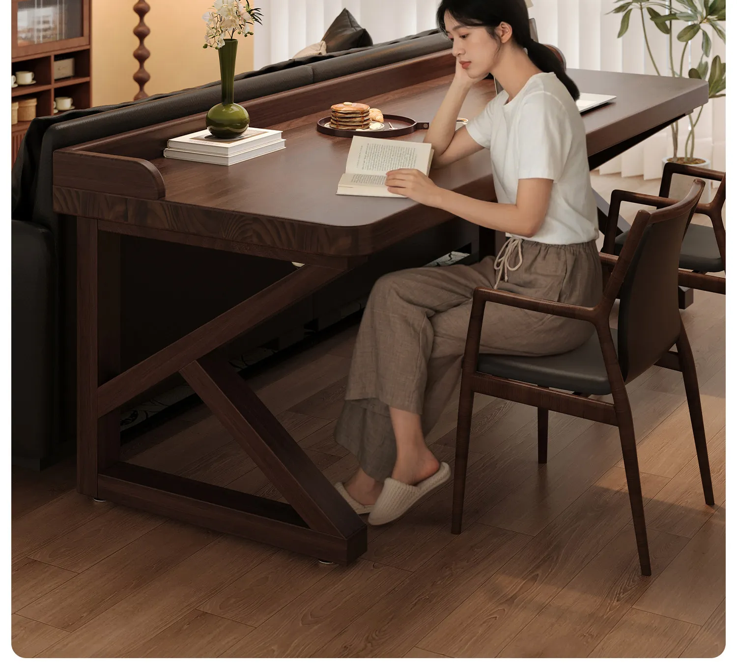 Solid Wood Desk,NZ Pine K-Leg  - Woodworking Plan ulasan dan harga