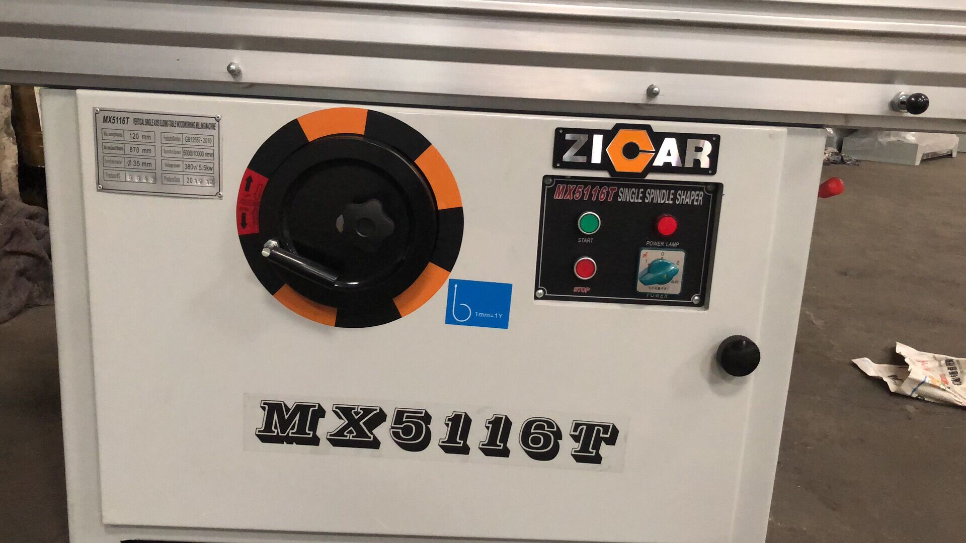 ZICAR Popular Spindle Moulder  - Zicar Woodworking Machine ulasan dan harga