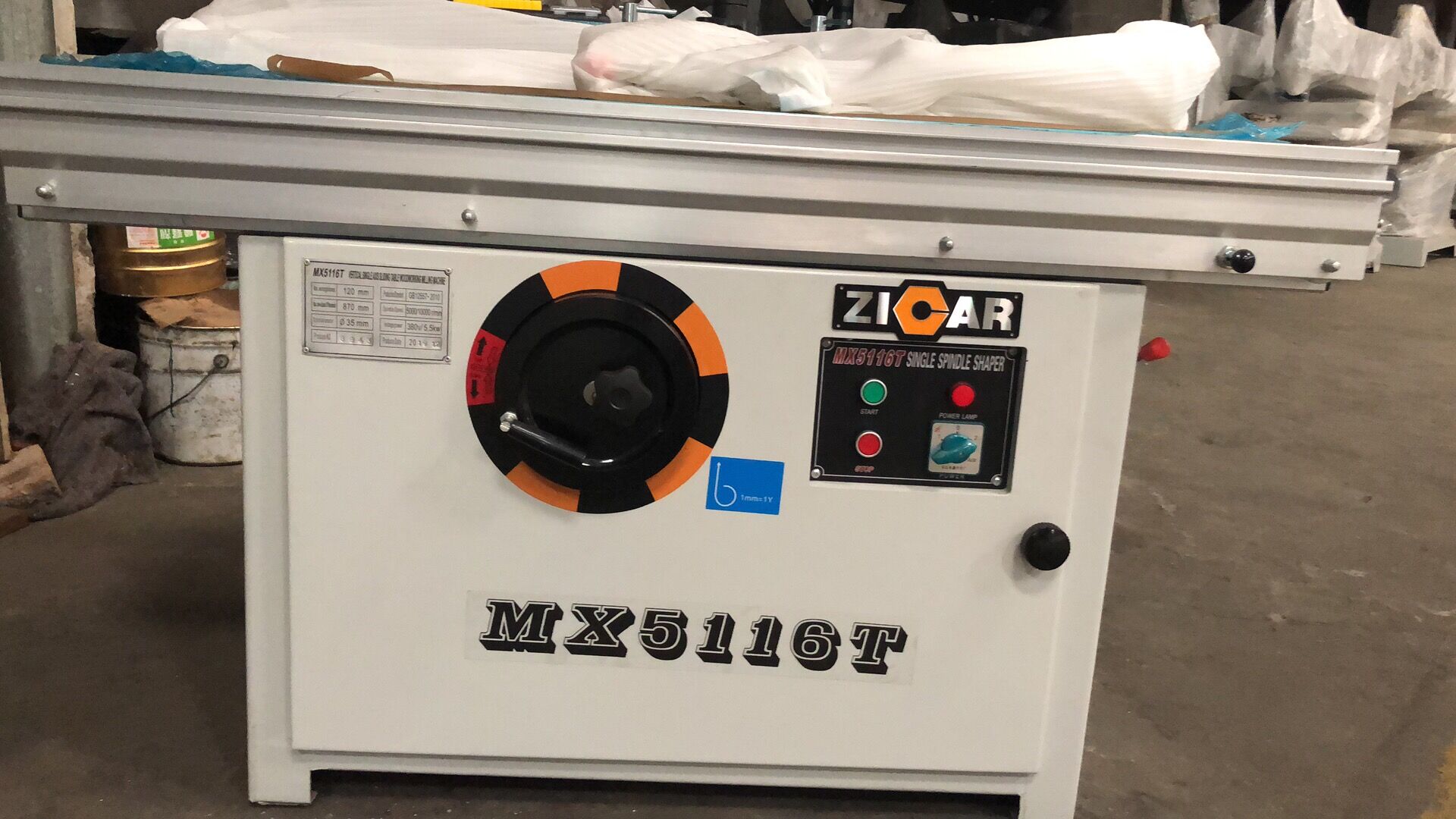 ZICAR Popular Spindle Moulder  - Zicar Woodworking Machine ulasan dan harga