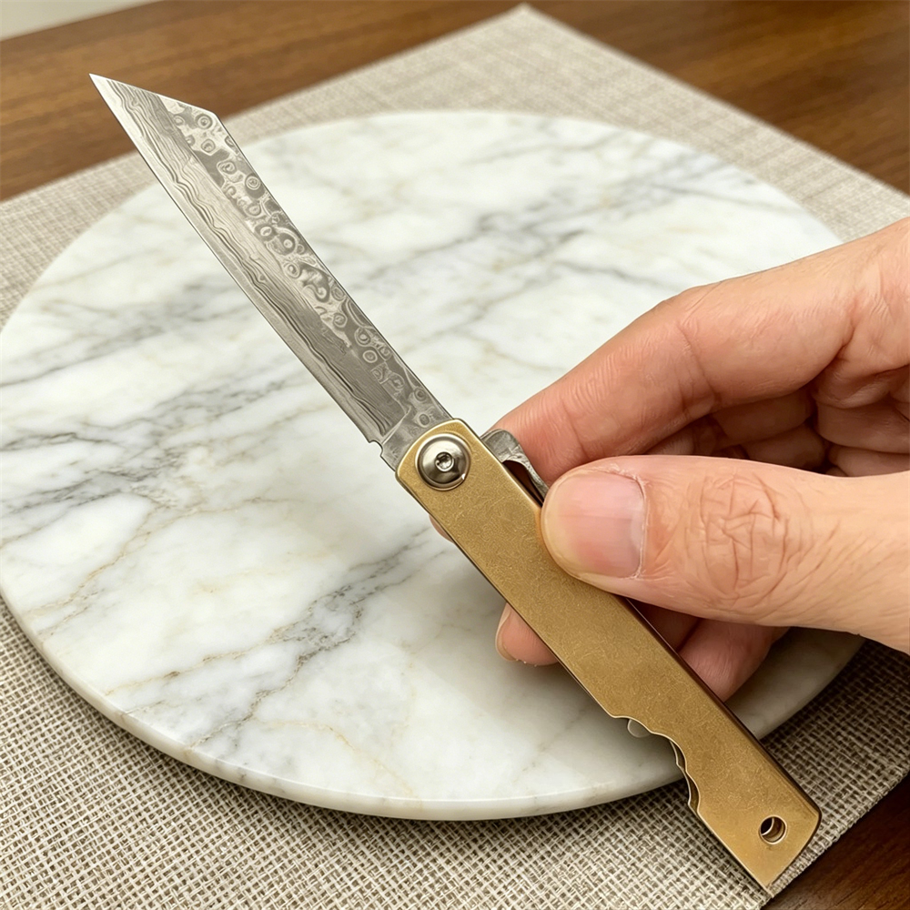 Higonokami Japan VG10 Damascus - Woodworking In Japan ulasan dan harga